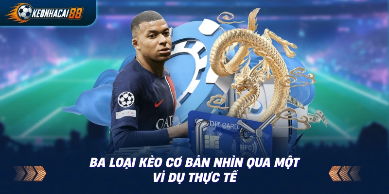 Bảng so sánh ngắn ba loại kèo cơ bản: châu Á, châu Âu, tài xỉu