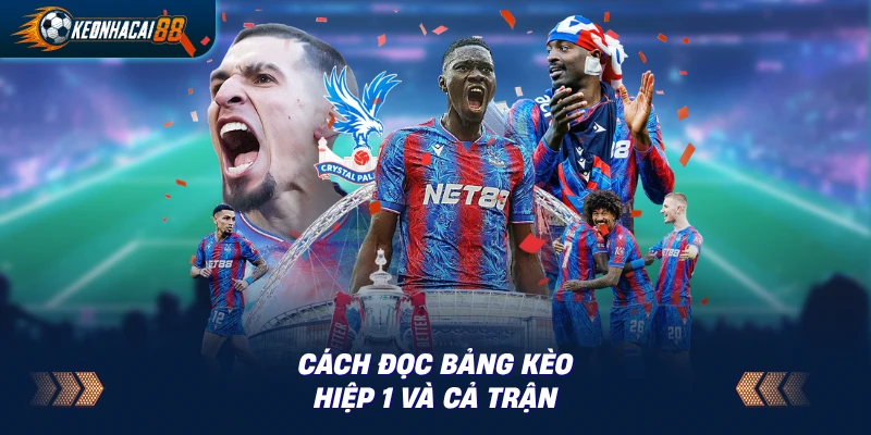 Cách đọc bảng kèo HT vs FT trên giao diện trực tuyến