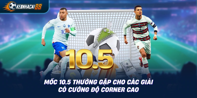 Ví dụ tài xỉu phạt góc O/U với mốc 10.5 corners cho một trận Premier League minh hoạ.