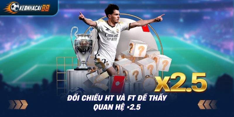 Ví dụ tài xỉu Galatasaray vs Real Sociedad HT 0.75 và FT 2.25 song song